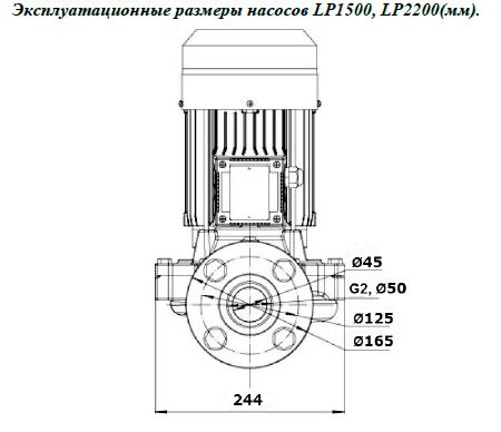 Эксплуатационные размеры насосов LP1500, LP2200(мм)..JPG